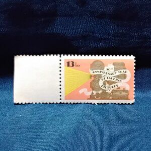 Uncirculated USA 1977 50th Anniversary Year of Talking Pictures 13 Cent Stamp!!